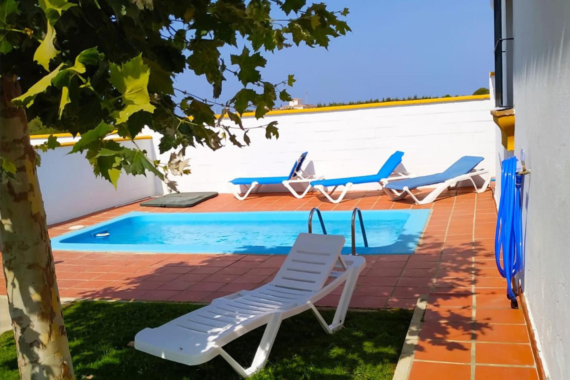 Chalet Chaparrillo Conil Alquileres Atardecer Cádiz Eksteriør billede